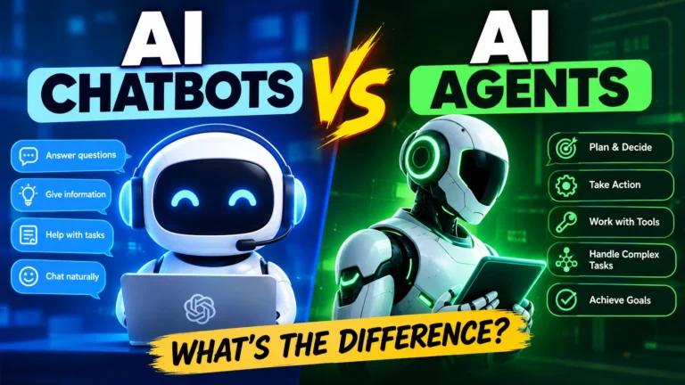 AI Agents vs AI Chatbots