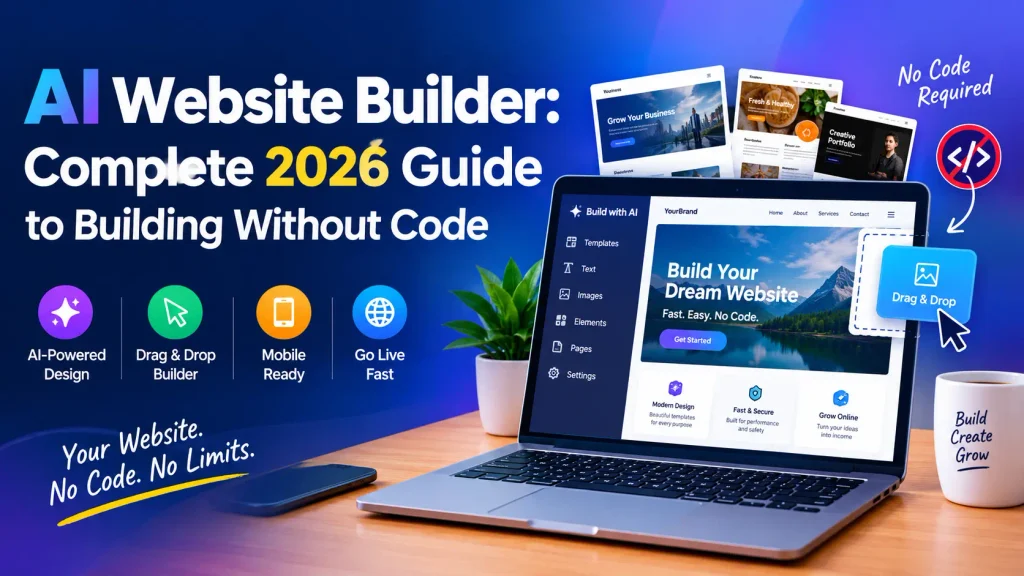 AI Website Builder Complete 2026 Guide to Building Without Code