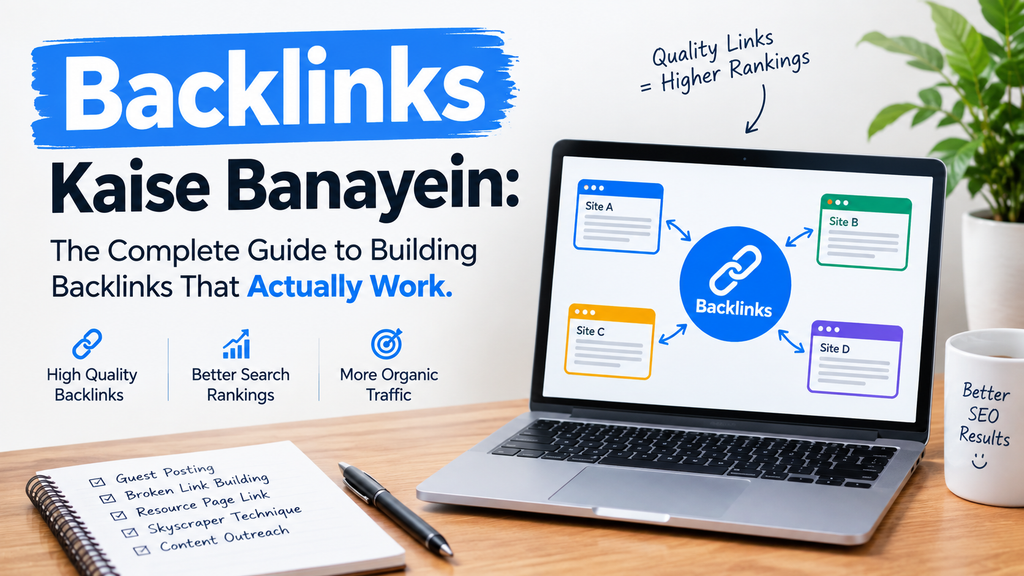 Backlinks Kaise Banayein: The Complete Guide to Building Backlinks That Actually Work