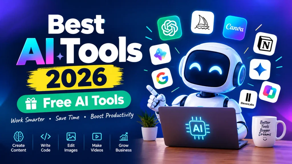Best AI Tools 2026 Free AI Tools