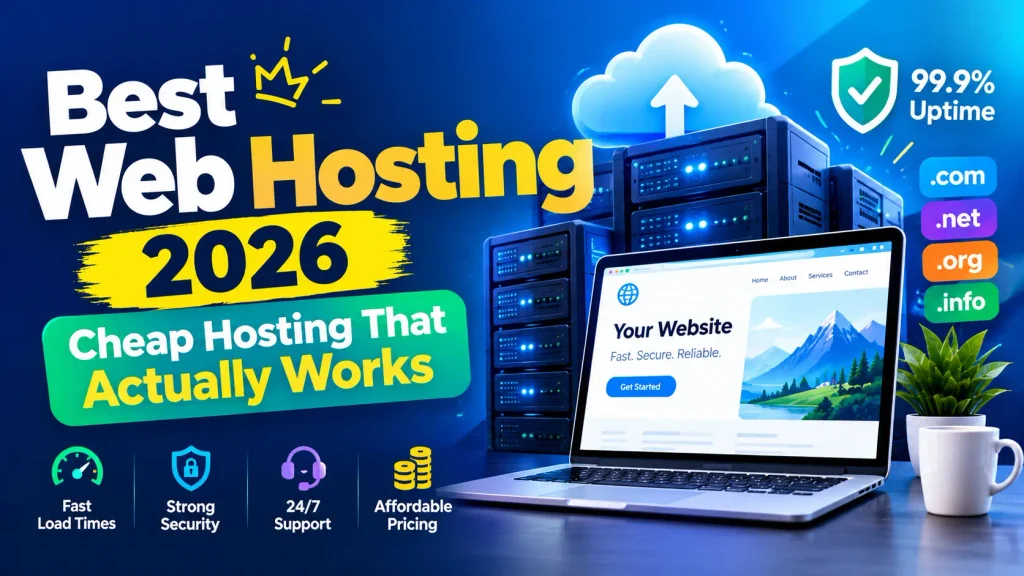 Best Web Hosting 2026 Cheap Hosting That Actually Works