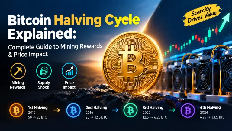 Bitcoin Halving Cycle Explained: Complete Guide to Mining Rewards & Price Impact