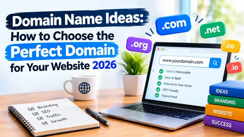 Domain Name Ideas How to Choose the Perfect Domain for Your Website 2026
