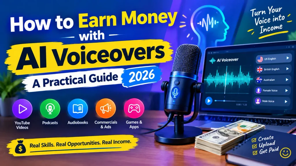 How to Earn Money with AI Voiceovers A Practical Guide 2026