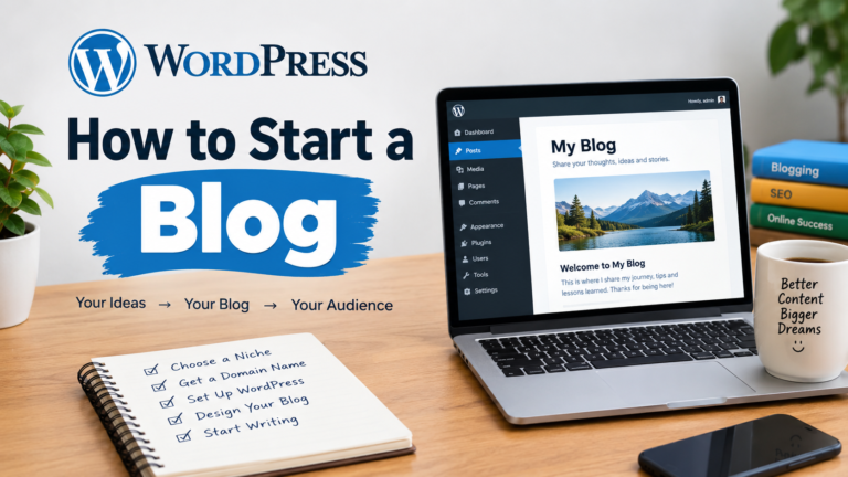 How to Start a Blog: A Complete Beginner’s Guide for 2026