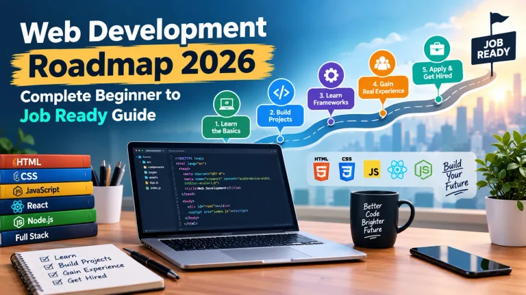Web Development Roadmap 2026 Complete Beginner to Job Ready Guide